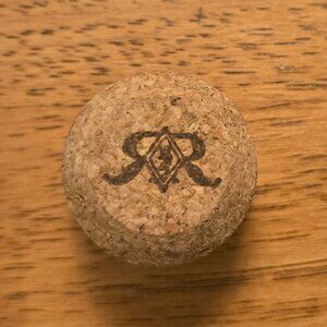 Brand New Hand Crafted Magnet Created from Champagne Cork Featuring letter "R"